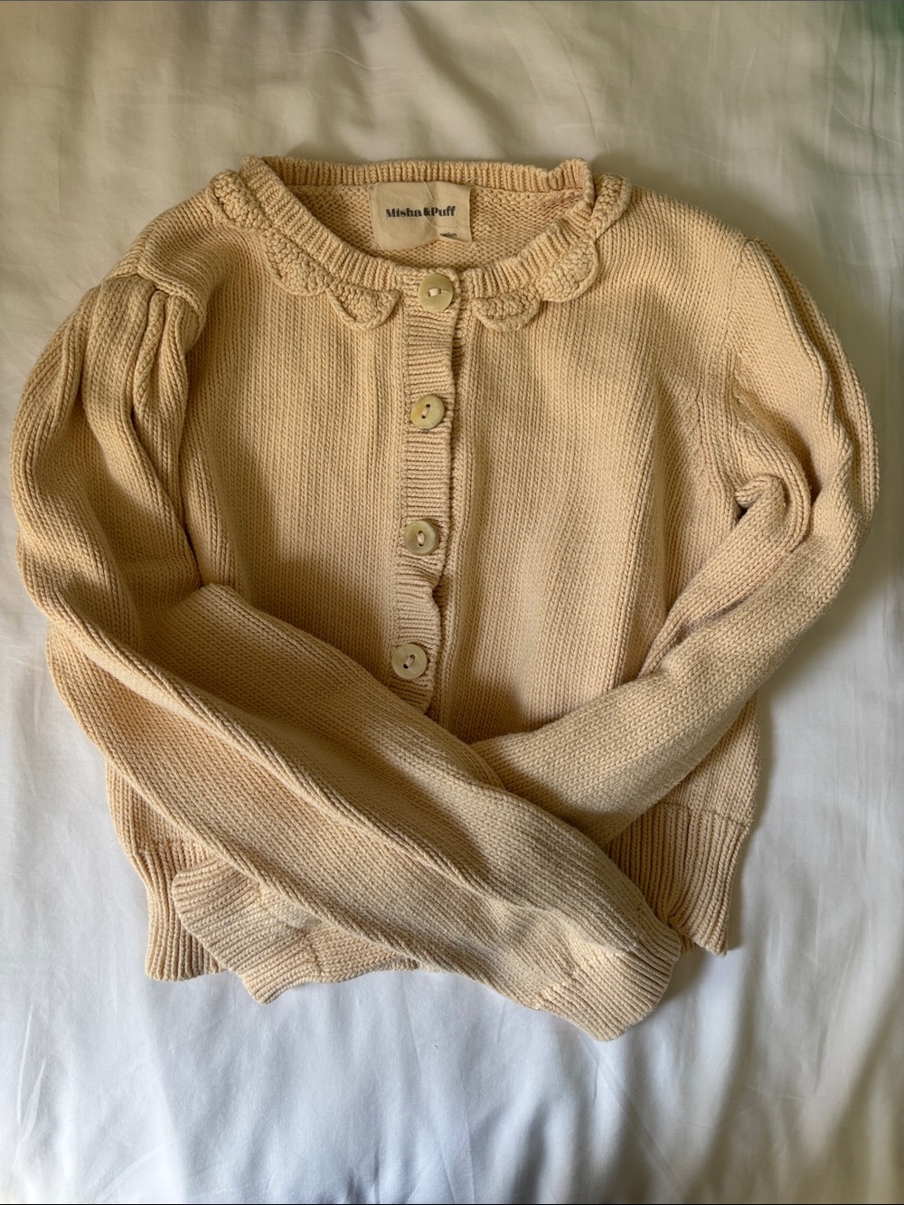 misha & + and puff adult ellie cardigan sweater